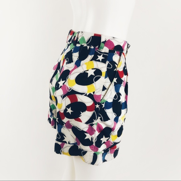 Escada colorful high waisted shorts - Picture 6 of 8